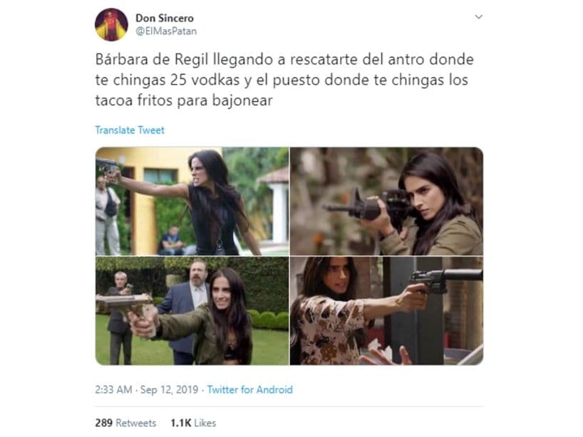 Aunque comas 25 tacos fritos, Bárbara de Regil te respalda.