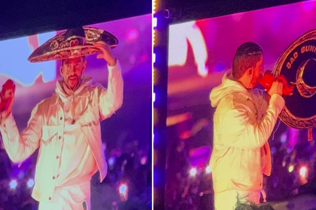 Bad Bunny se presentó en el Estadio BBVA de Monterrey