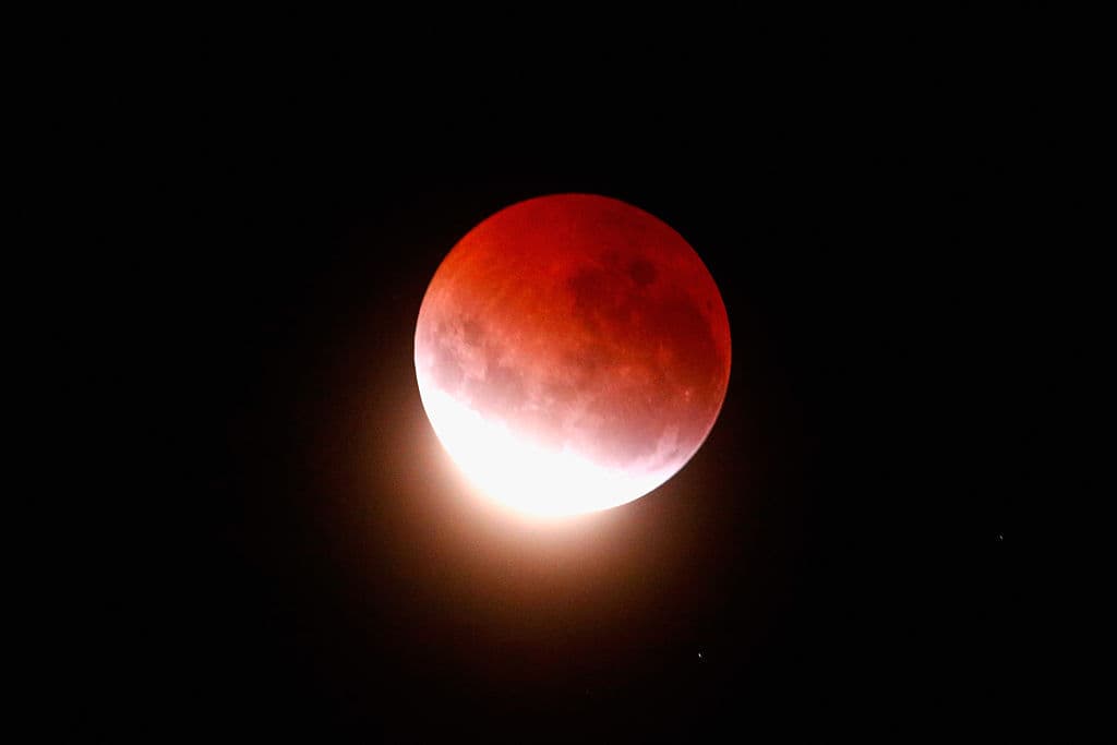 Eclipse Lunar en Nueva Zelanda, 2015