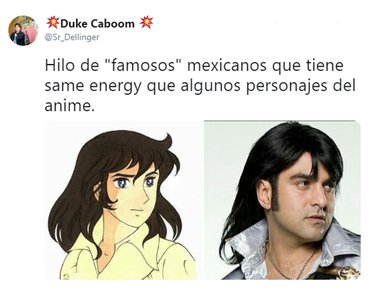 Todo empezó en 2019, con este tuit en el que se compara a Albertano con Terry de 'Candy, Candy'.