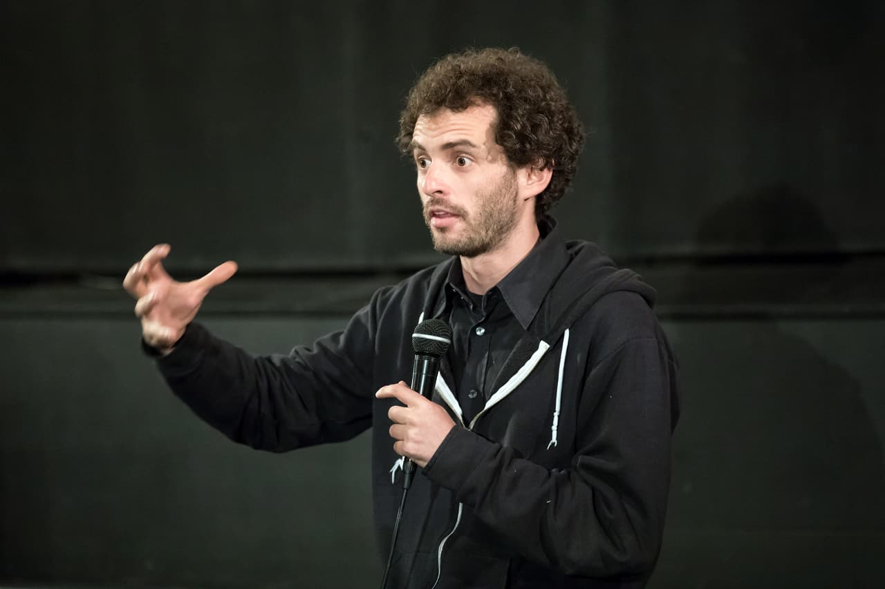 SAN FRANCISCO, CA - MAY 28: Director Jonas Cuaron answers questions at Q&A session after screening of STX Entertainment's "Desierto" at Roxie Theatre on May 28, 2017 in San Francisco, California. (Photo by Miikka Skaffari/Getty Images)