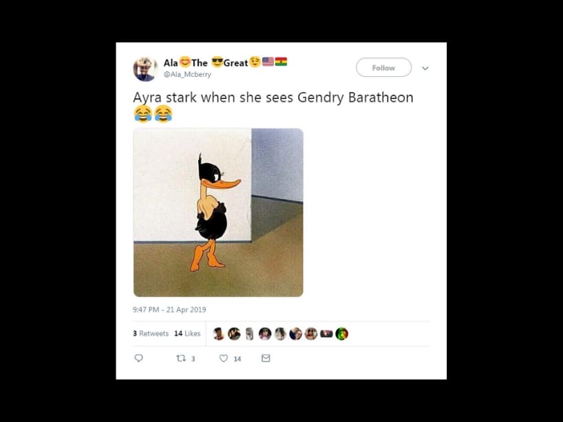 Muchos fans estaban preocupados porque recuerdan a Arya Stark como un niña, sin embargo se sintieron aliviados al enterarse que la actriz, Maisie Williams, tiene 22 años de edad.