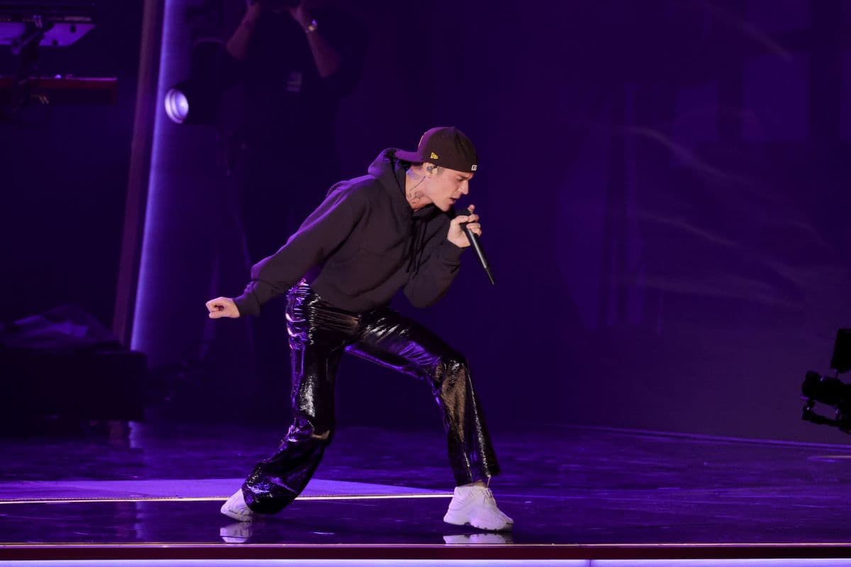Justin Bieber en los Grammy 2022