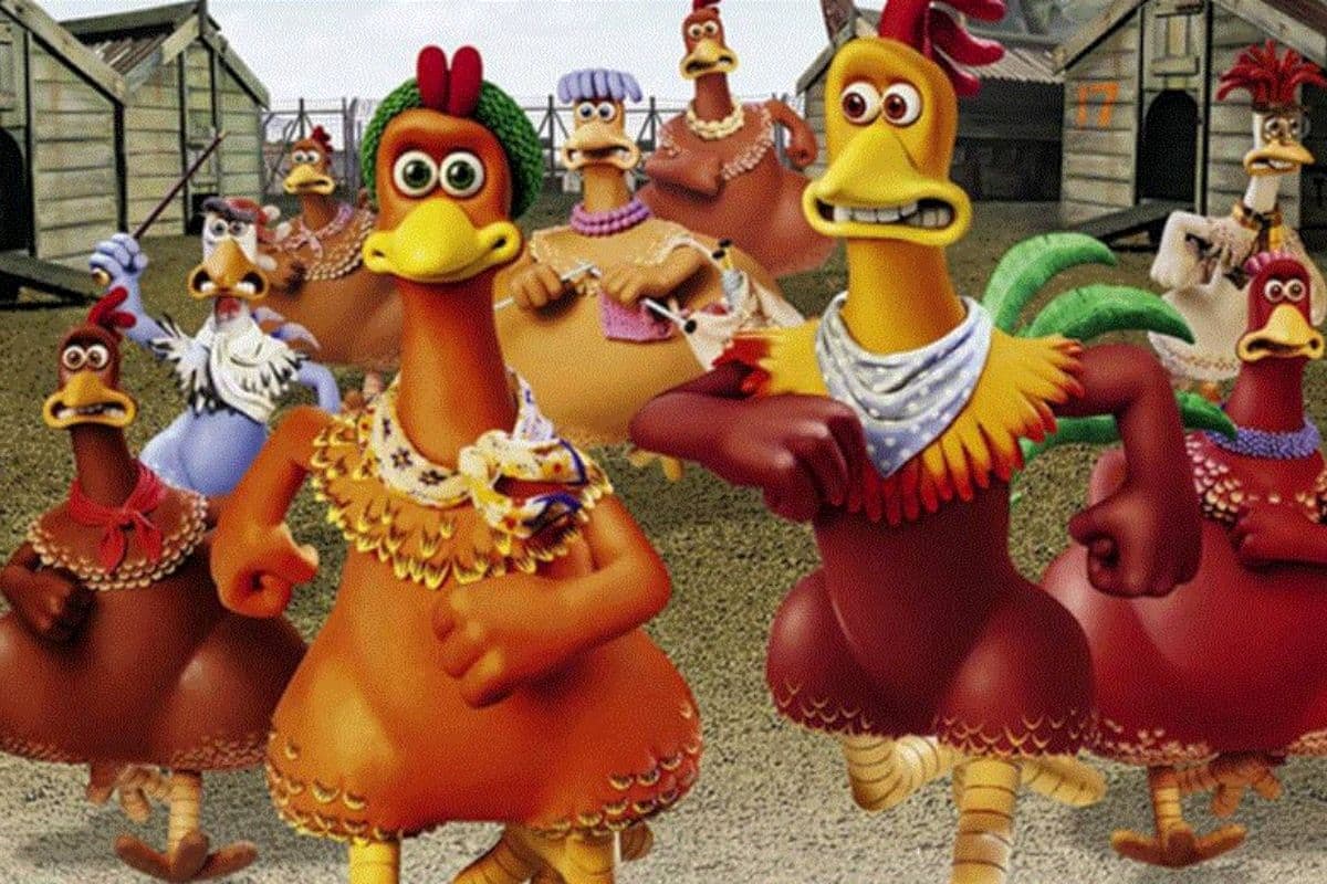 La primera entrega de Pollitos en Fuga salió en cines en el 2000
