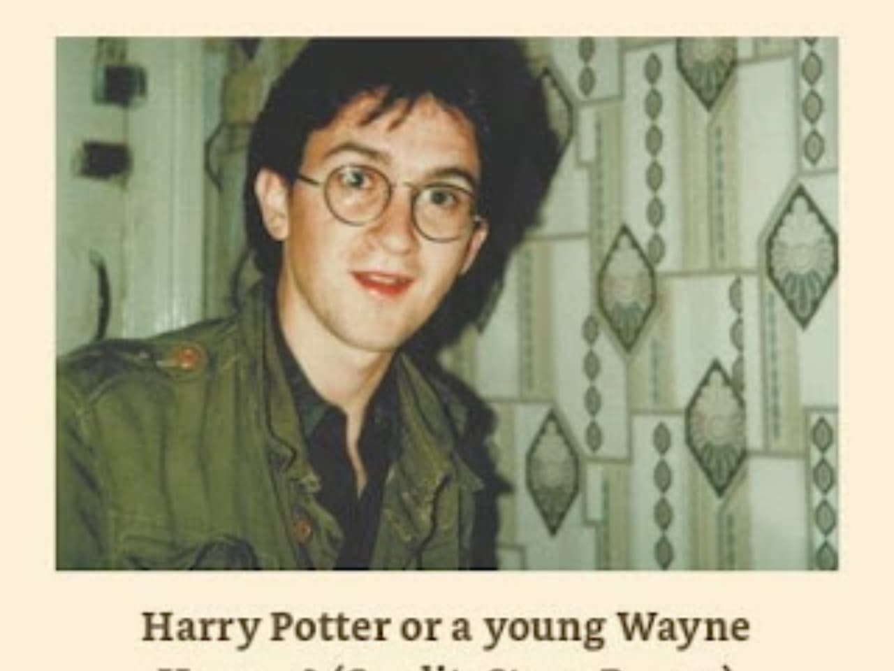 Wayne Hussey en la primaria.