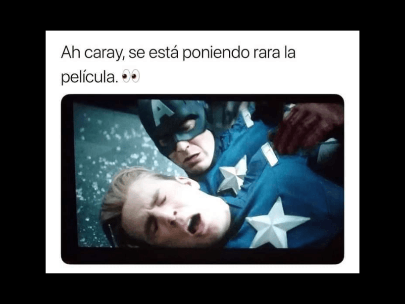 Durante la película, Los Vengadores tuvieron que regresar al pasado y sin duda, una de las escenas más raras fue cuando el Capitán América pelea contra su versión del 2012.