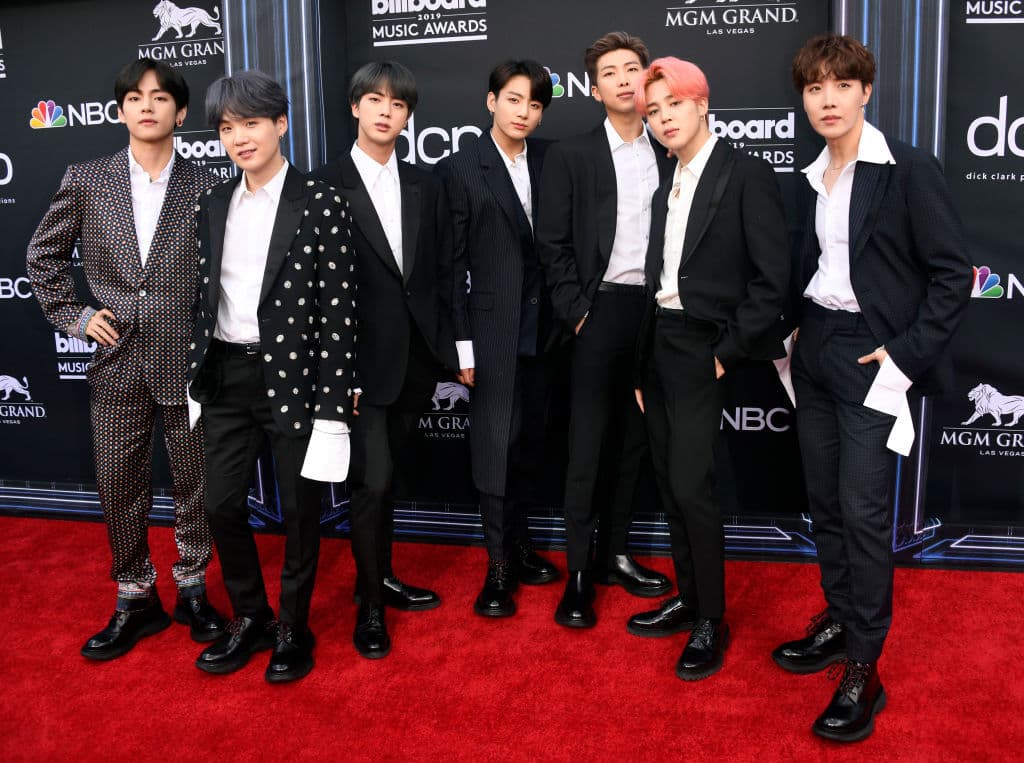 BTS en la alfombra roja de los Billboard Music Awards 2019