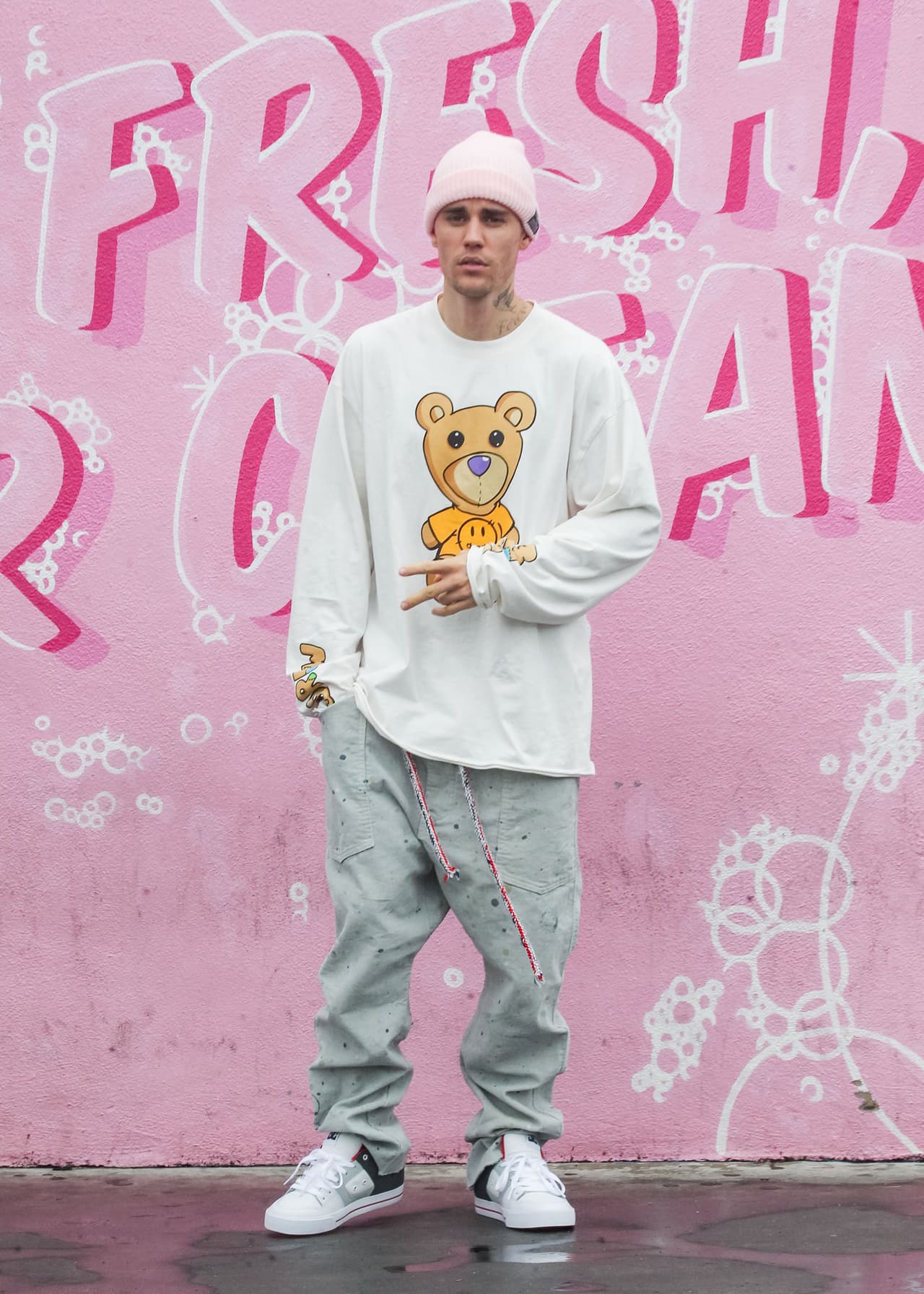 LOS ANGELES, CA - MARCH 13: Justin Bieber is seen on March 13, 2020 in Los Angeles, California. (Photo by BG020/Bauer-Griffin/GC Images)