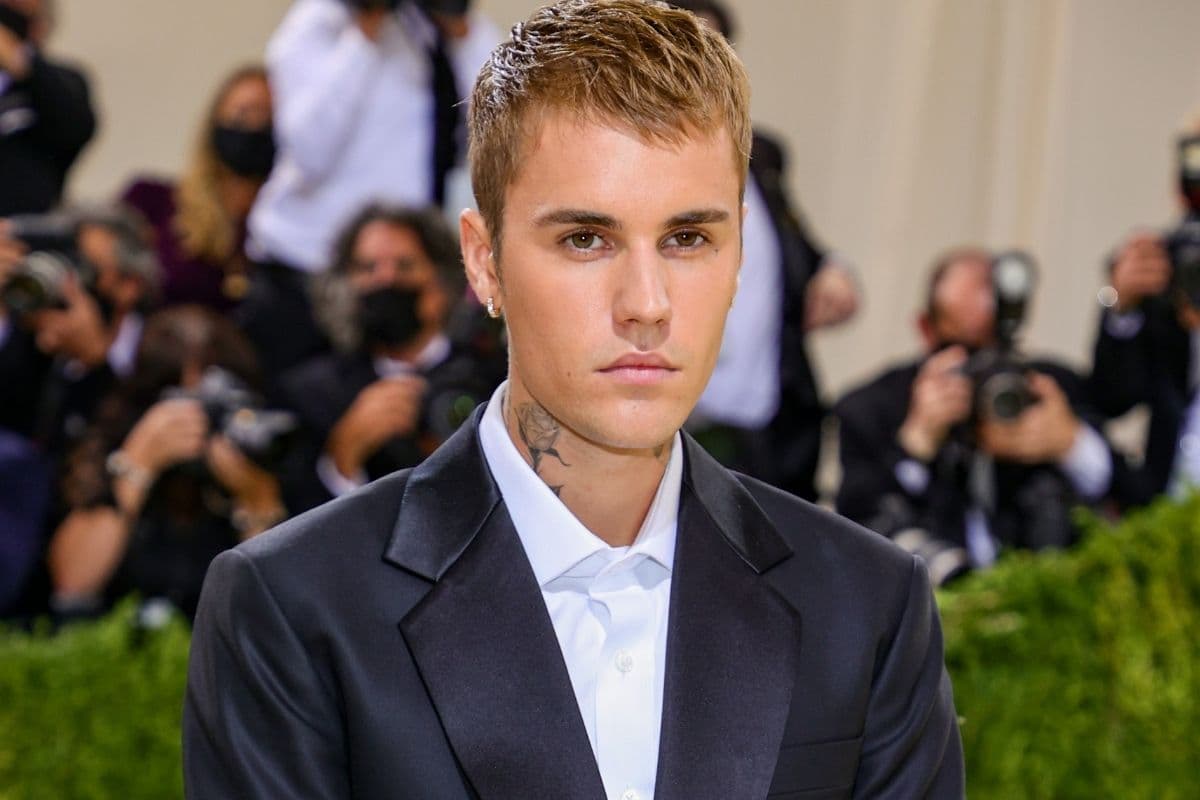 Justin Bieber en la MET Gala 2021