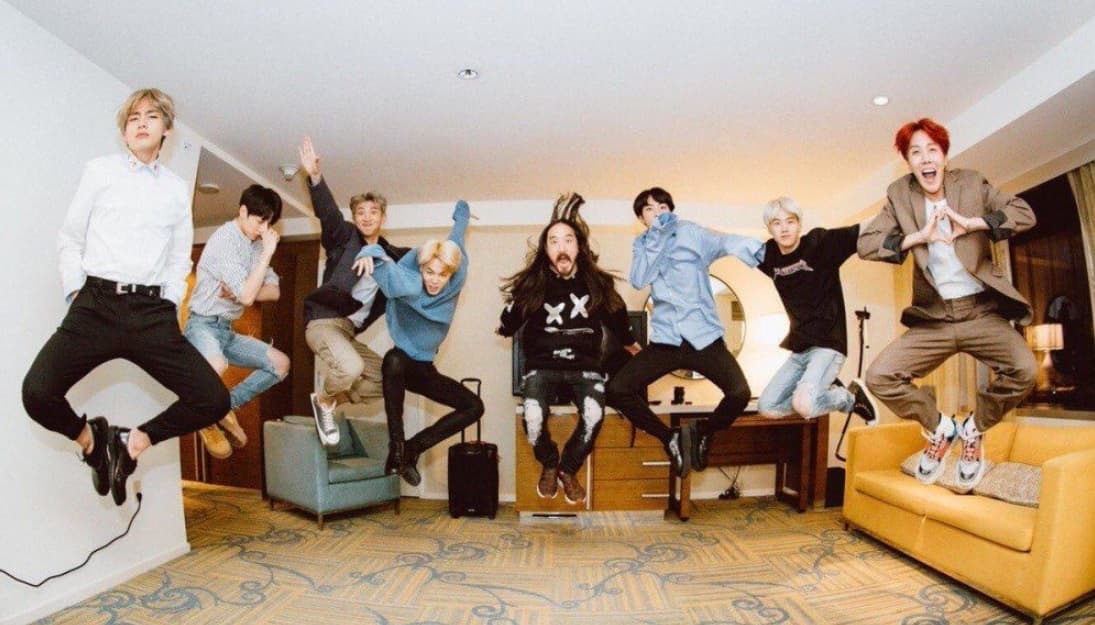¡BTS y Steve Aoki lanzaron una nueva canción juntos!