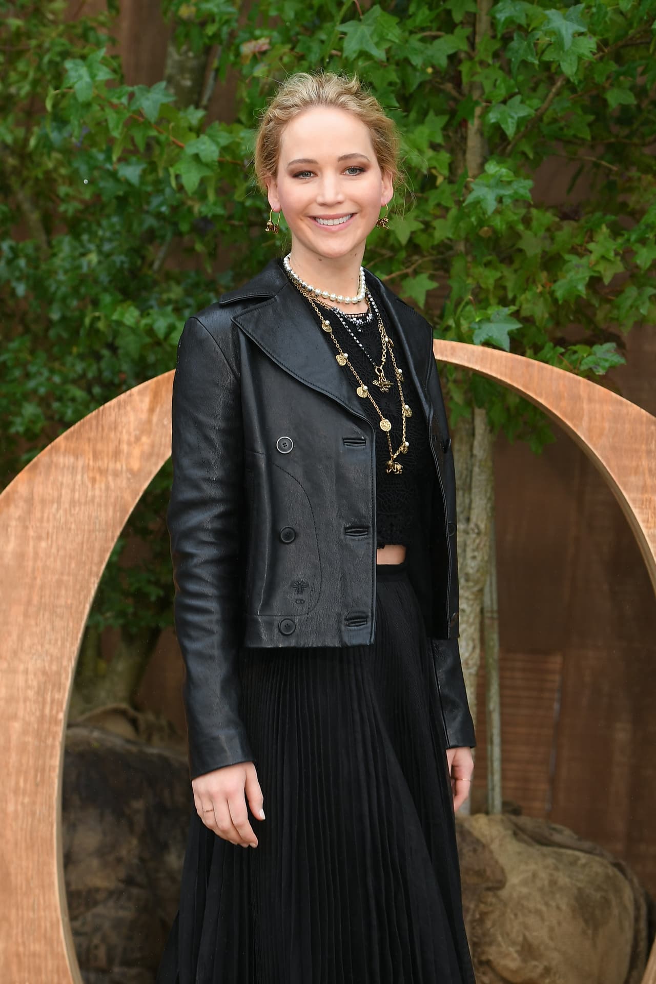 PARIS, FRANCE - SEPTEMBER 24: Jennifer Lawrence attends the Christian Dior Womenswear Spring/Summer 2020 show as part of Paris Fashion Week on September 24, 2019 in Paris, France. (Photo by Stephane Cardinale - Corbis/Corbis via Getty Images)