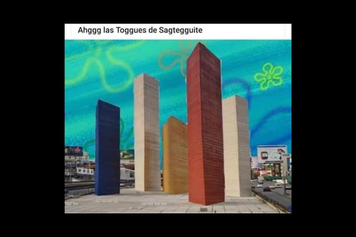 Las emblemáticas torres de Ciudad Satélite.