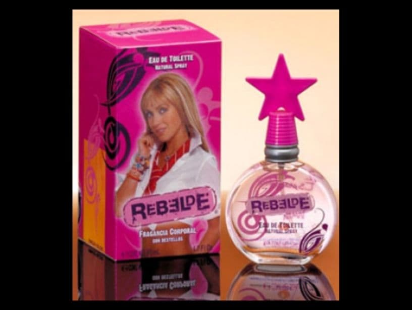 Un perfume inspirado en Mia Colucci de Rebelde.
