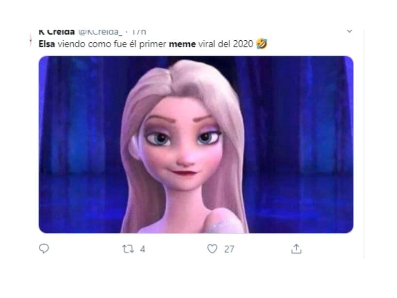 Esta es la reacción de Elsa ante sus memes.