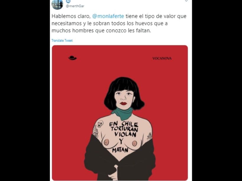 La prueba de valor de la intérprete de "Tu Falta De Querer" motivó a más de uno.