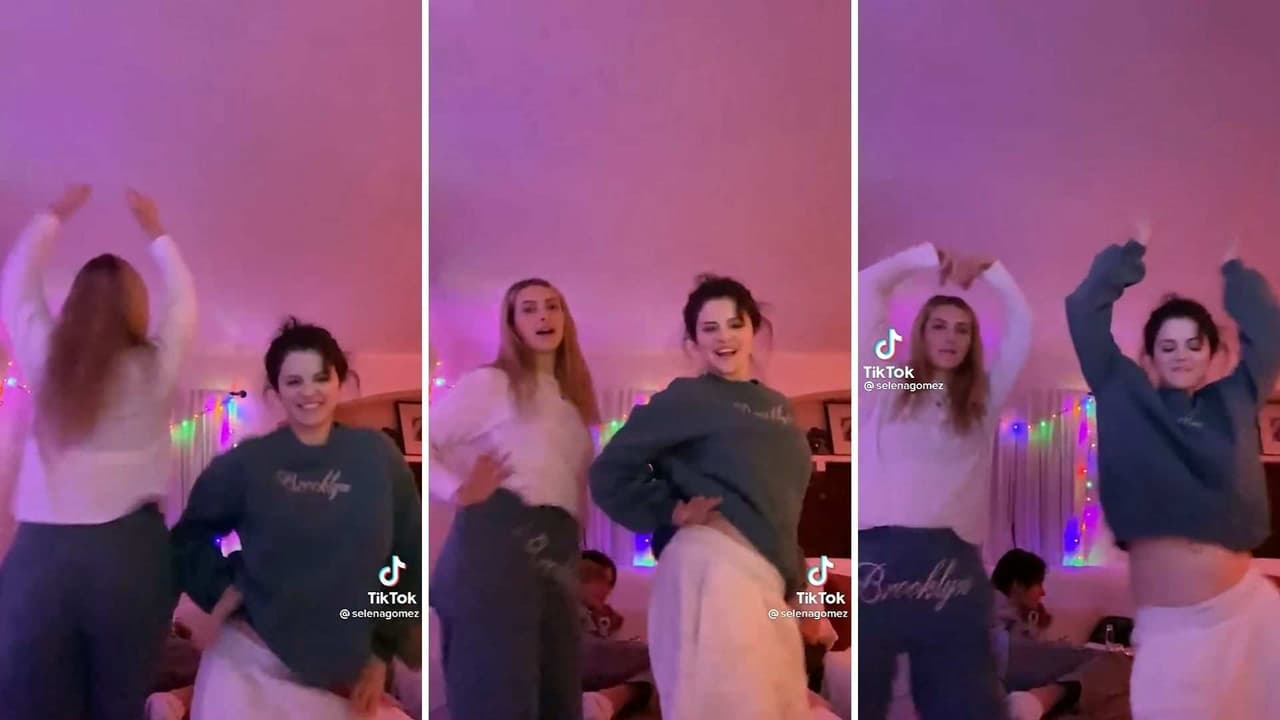 Selena Gomez anda de estreno con su reggaeton lento de 'Baila Conmigo' y ya lanzó su reto en TikTok