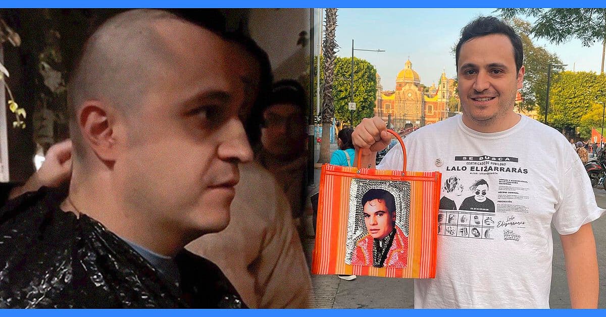 Ricardo O'Farrill preocupa a seguidores, se rapa por completo en vivo
