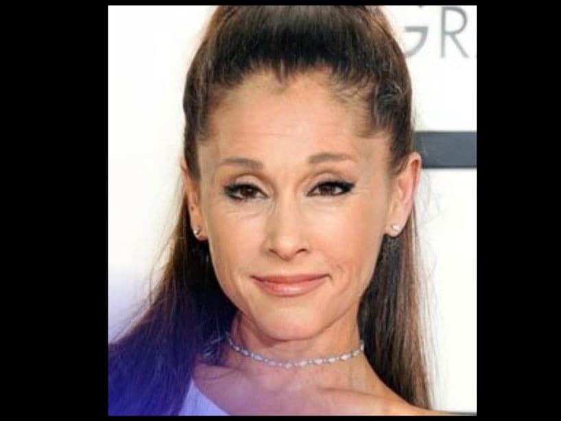 En redes sociales, existe una nueva tendencia con la que, a través de una aplicación, puedes ver cómo lucirías de viejito. Algunos usuarios están tomando los rostros de famosos como Ariana Grande.