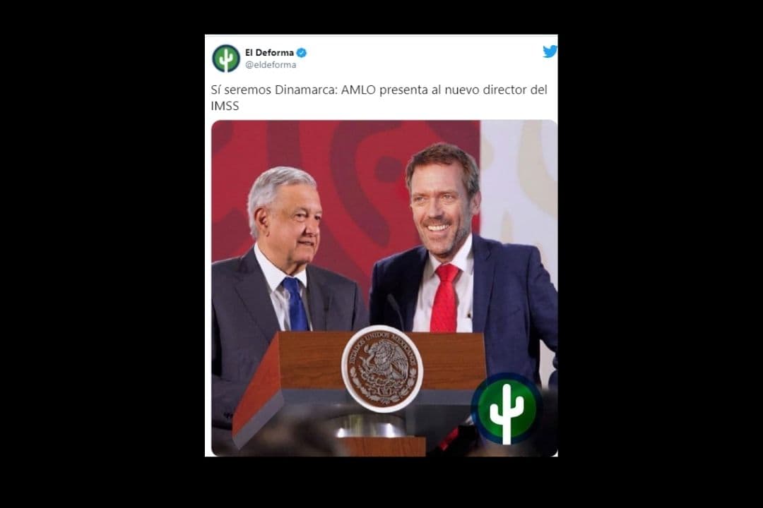 Pero no importa que te de un aire, porque ahora con el Doctor House al mando, los mexicanos seremos invencibles.
<br>