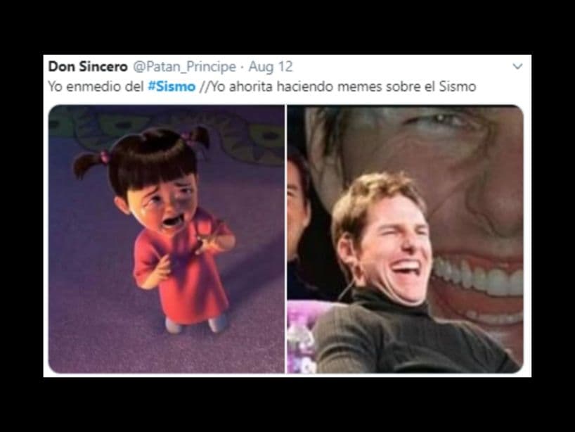 Algunos que se comenzaron a divertir con los memes, aceptaron haber sentido mucho miedo por la mañana.