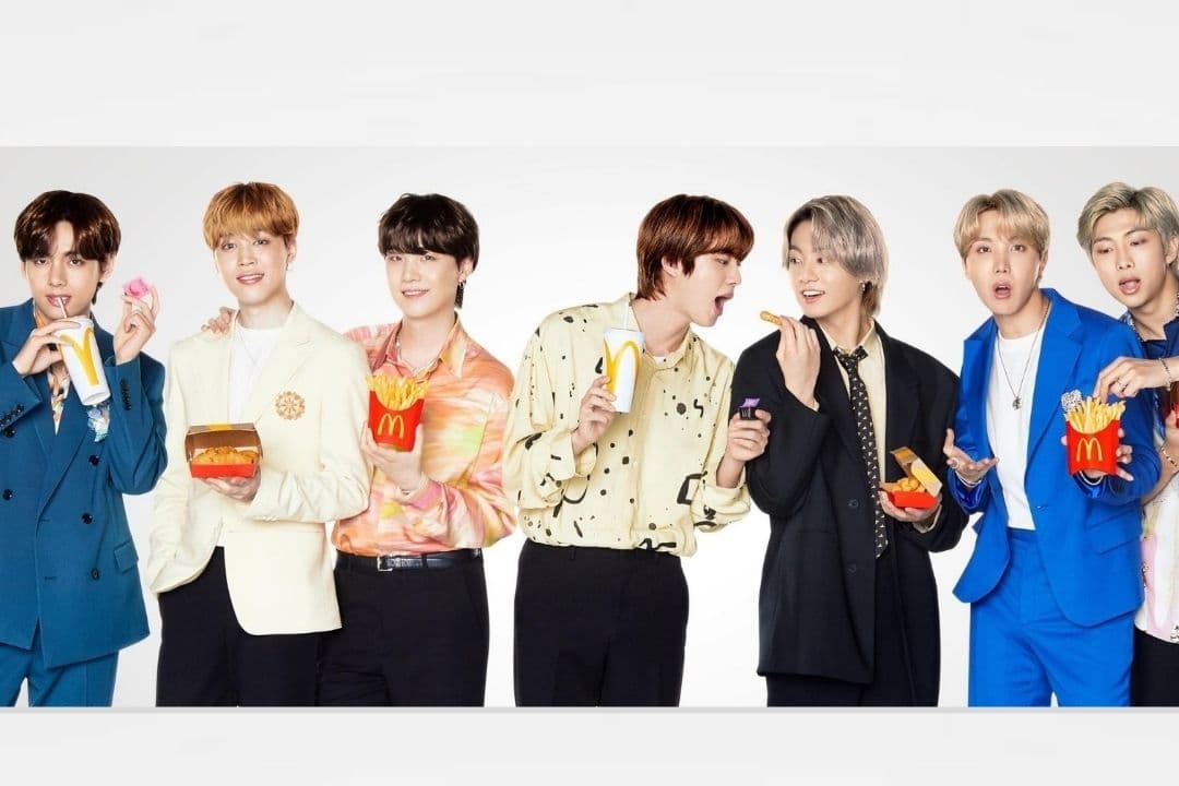 El menú de BTS está a la venta nuevamente