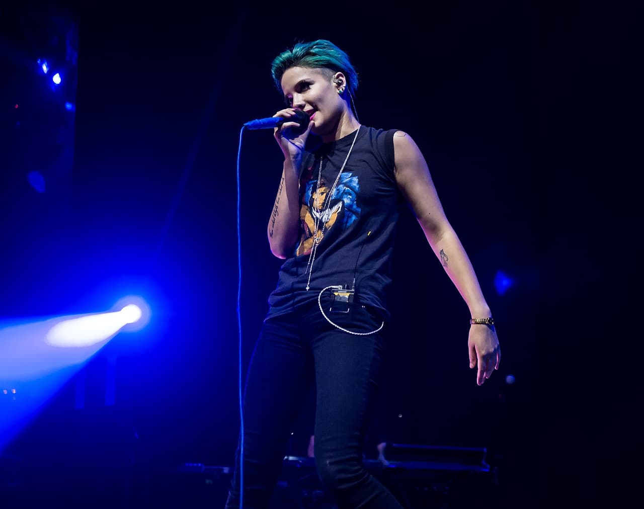 Con su sencillo "New Americana" Halsey comenzó a darle la vuelta al mundo y a posicionarse en las listas de popularidad. Poco a poco comenzó a abrirle a bandas como Imagine Dragons o The Kooks, hasta que finalmente comenzó a ir de gira por su cuenta.