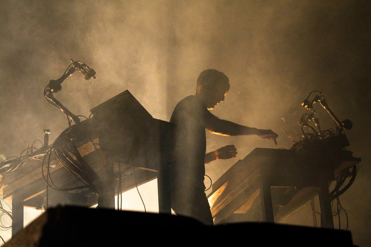 Richie Hawtin fue el encargado de cerrar el escenario principal.