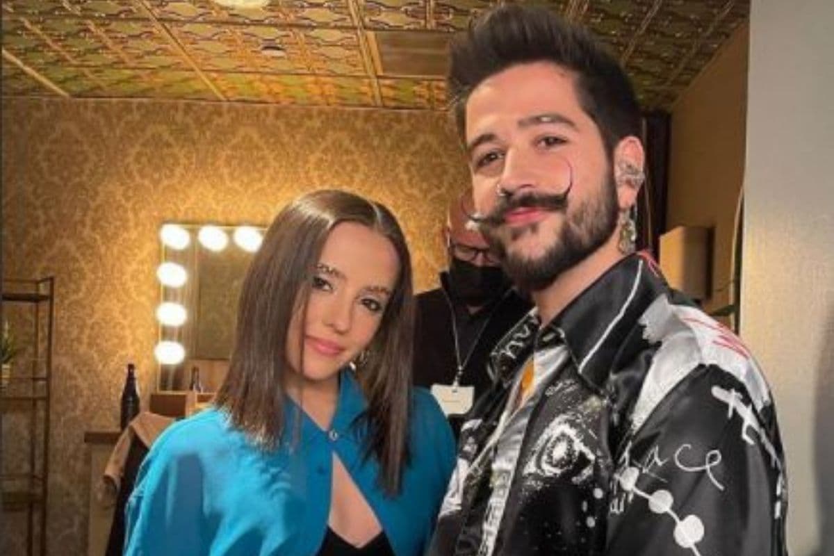 Evaluna y Camilo en Jimmy Fallon, 2021
