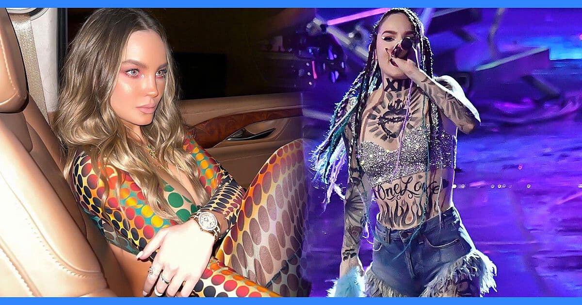 Belinda sorprendió a todos en un antro de Polanco cantando su cumbia