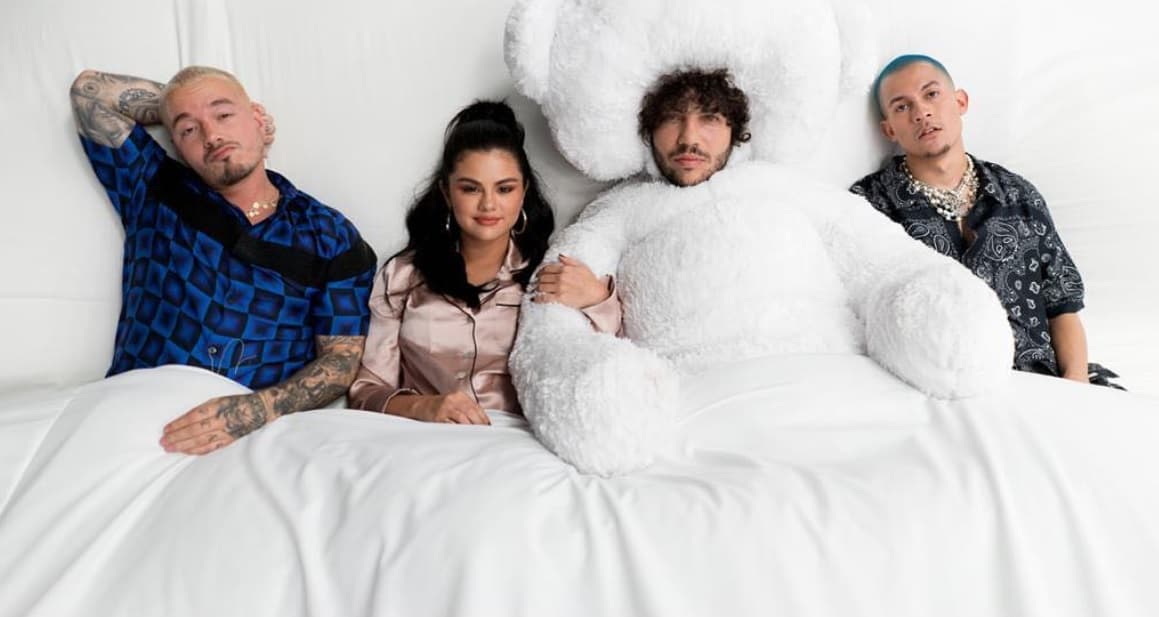 'I Can't Get Enough' es el tema que une el mundo pop de Selena Gomez y el urbano de J Balvin