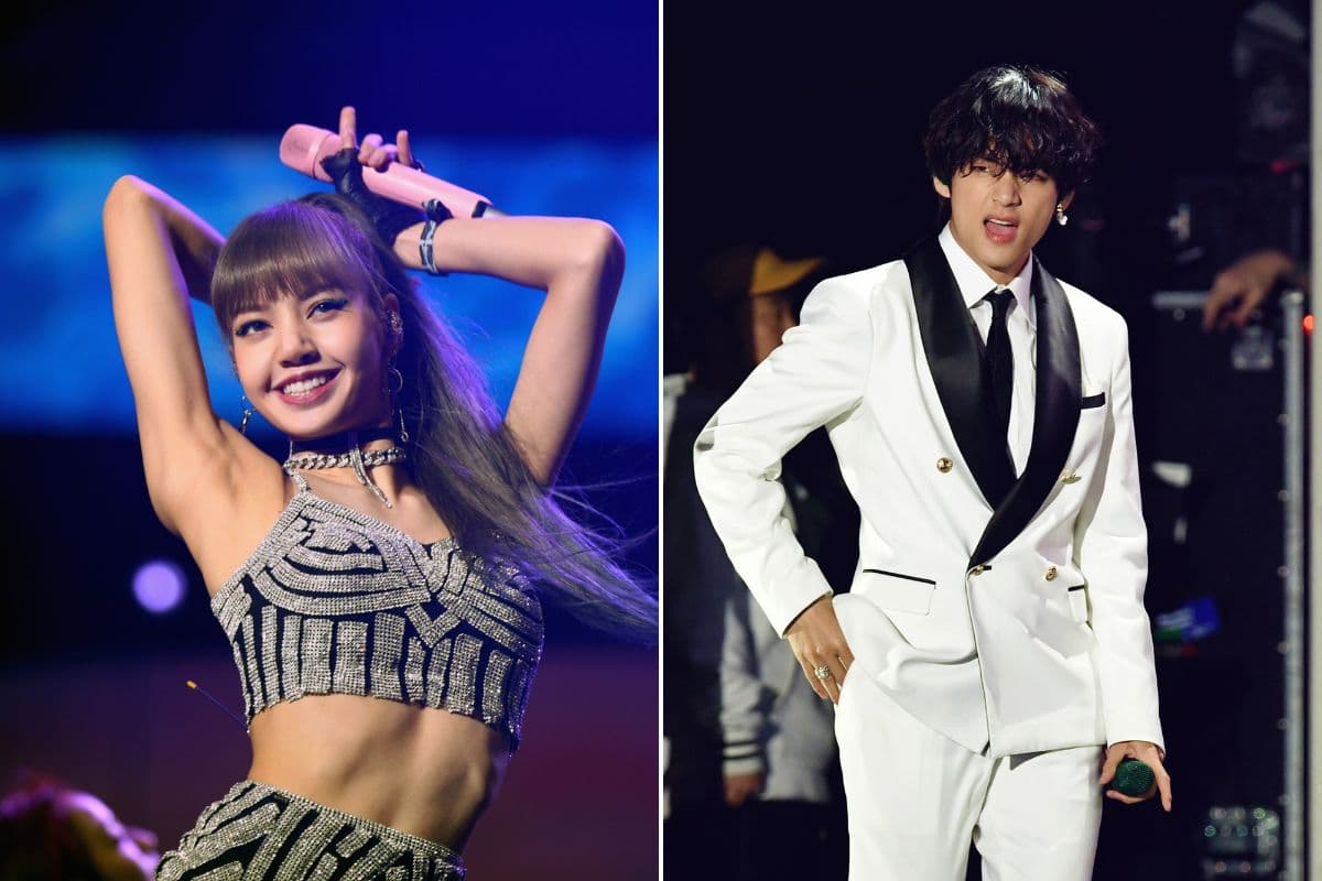 Lisa de BLACKPINK / Taehyung (V) de BTS