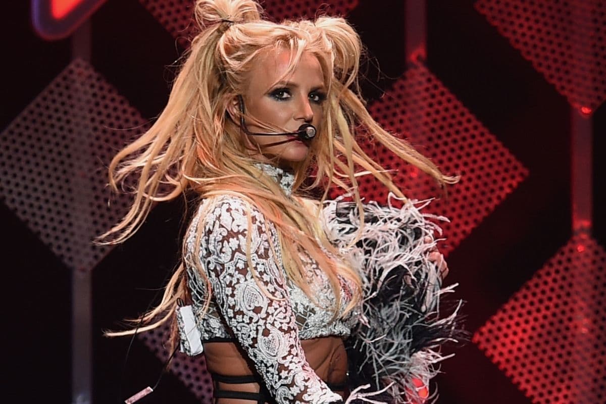 Britney Spears en concierto en 2016.