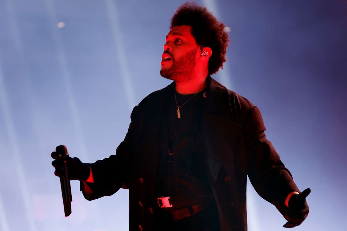 The Weeknd en concierto