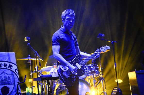 NASHVILLE, TN - FEBRUARY 27: (EDITORIAL USE ONLY) Musician Noel Gallagher performs with Noel Gallagher's High Flying Birds at Ryman Auditorium on February 27, 2018 in Nashville, Tennessee. (Photo by Jason Kempin/Getty Images)
