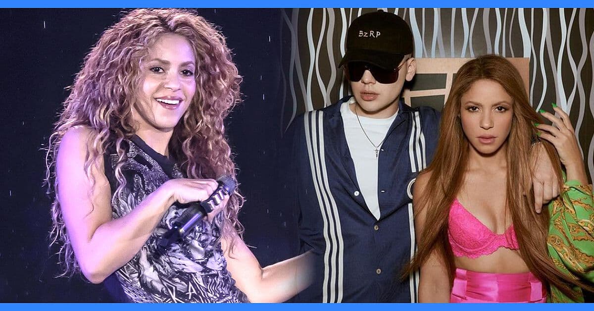 Shakira escucha la versión merengue de su tema con BZRP y se pone a bailar