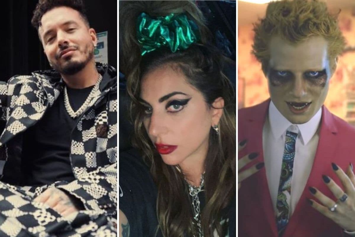 J Balvin, Lady Gaga y Ed Sheeran