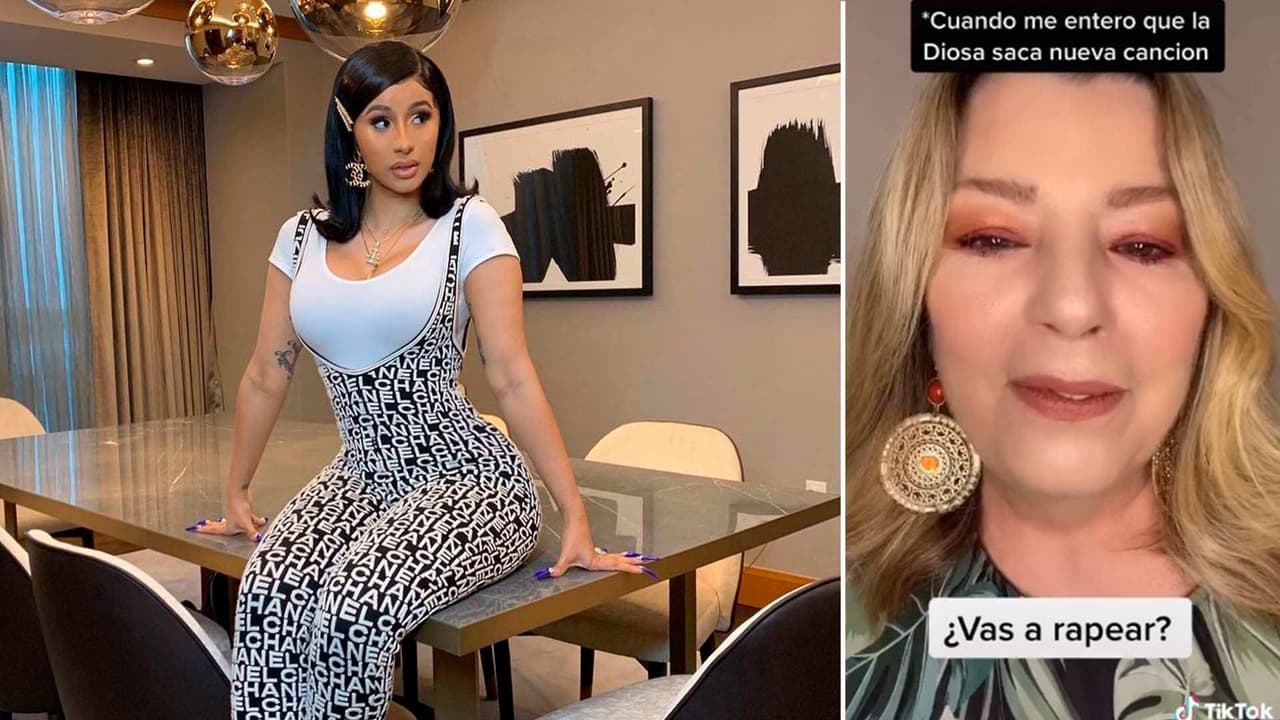 Margarita la Diosa de la Cumbia parodia a Cardi B y sus seguidores enloquecen