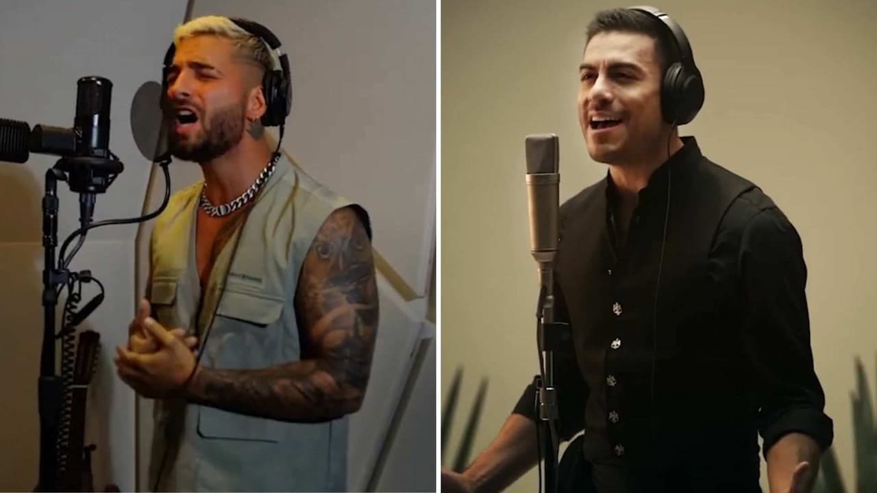 Así suenan Maluma y Carlos Rivera cantando con mariachi en '100 Años'