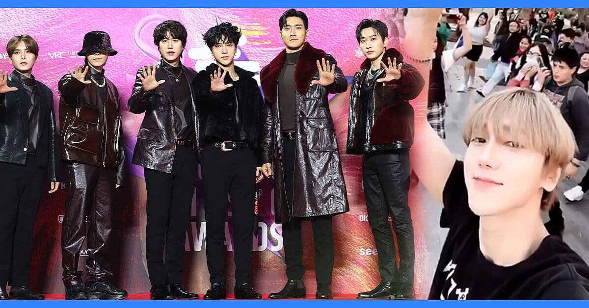 ¡Sin planearlo! Super Junior se encuentra con ELF mexicanas en la Alameda