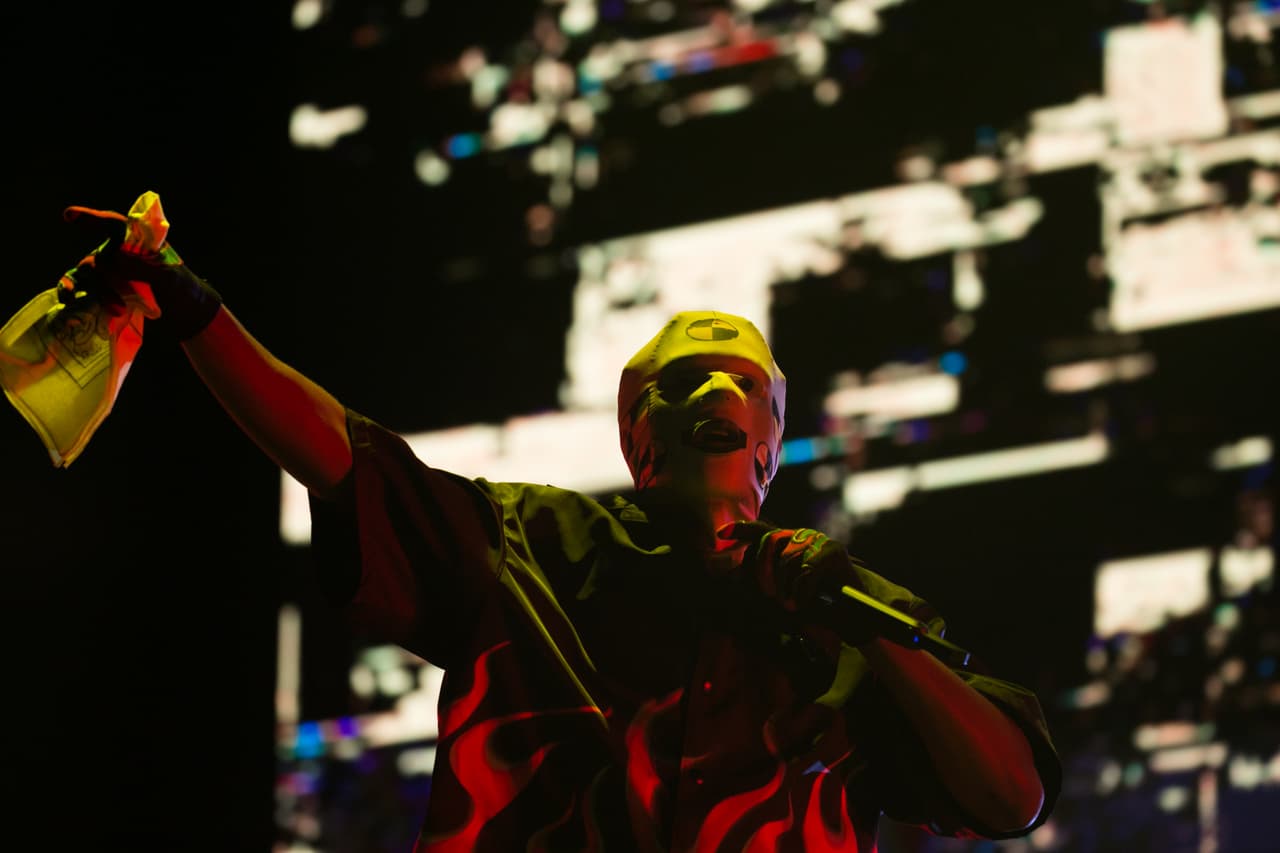 A$SAP Rocky se presentó en el festival luego de unos meses polémicos en los que, por un problema con la ley de Suecia, casi no llegó a su concierto en Monterrey.