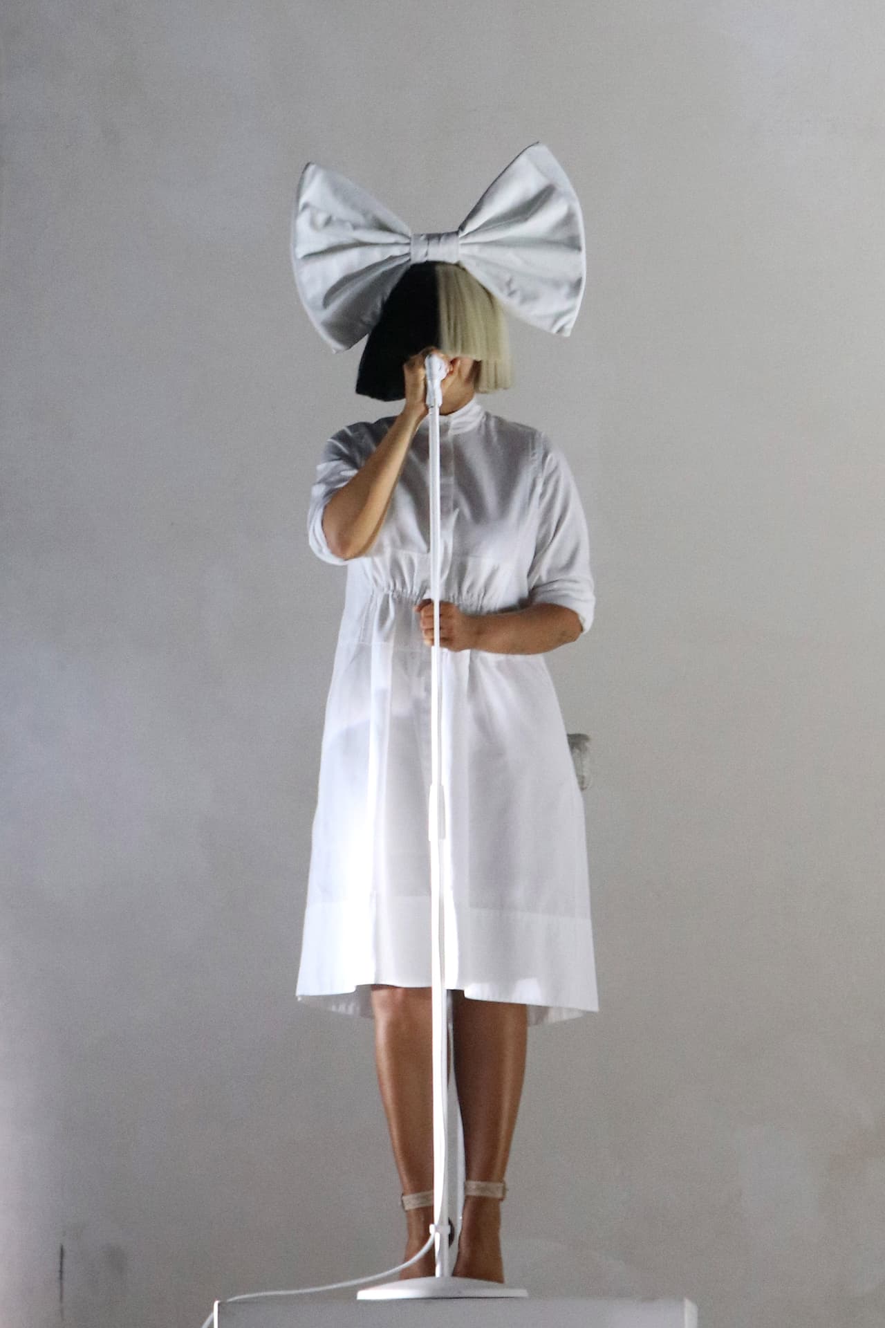 AUCKLAND, NEW ZEALAND - DECEMBER 05: SIA performs at Mt Smart Stadium on December 5, 2017 in Auckland, New Zealand. (Photo by Dave Simpson/WireImage)