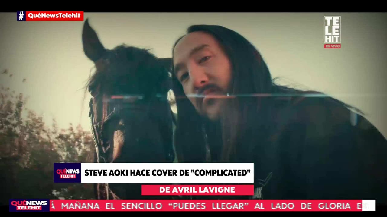 Steve Aoki lanza cover de ‘Complicated’ de Avril Lavigne en versión electrónica