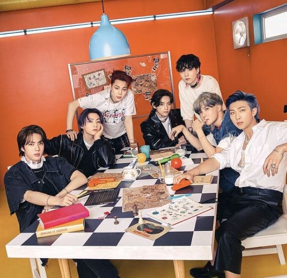 BTS foto grupal 2021