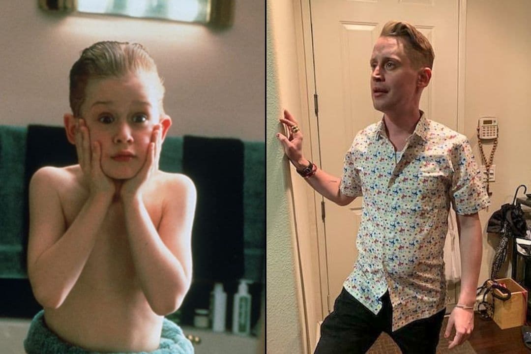 Macaulay Culkin protagonizó la cinta de 10 año de edad, actualmente tiene 40.