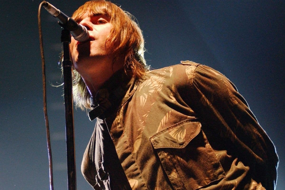 Liam Gallagher de Oasis, 2003