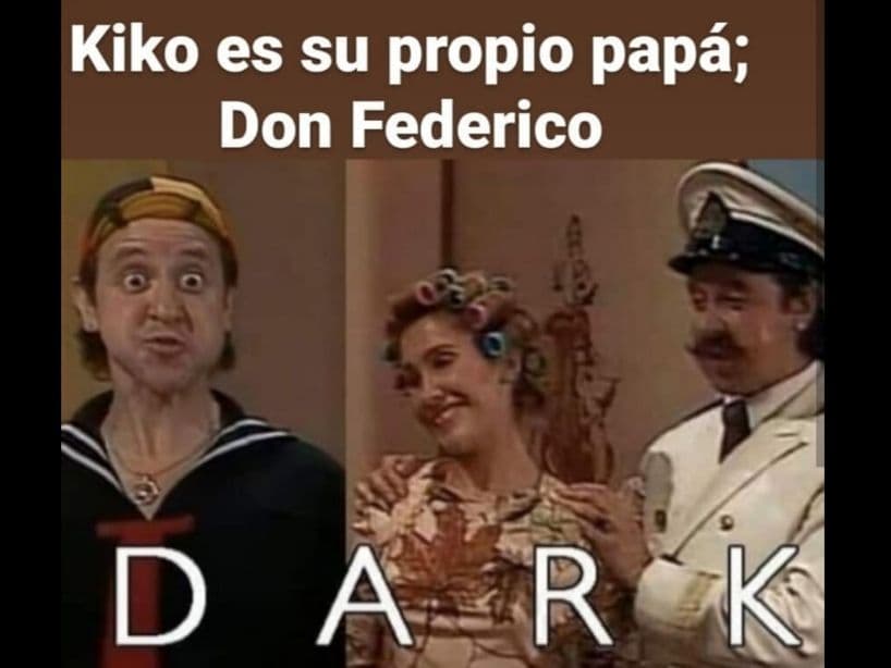 Lo más épico de toda la serie mexicana, es que “Kiko” y su papá son la misma persona.