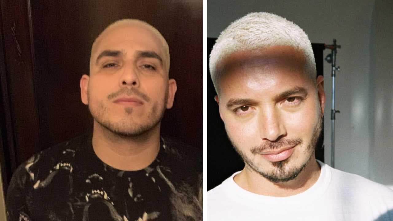 Espinoza Paz cambia de imagen y luce como J Balvin