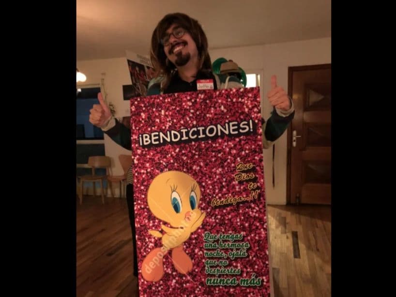Como cuando te conviertes en la imagen de Piolín que manda tu tía.