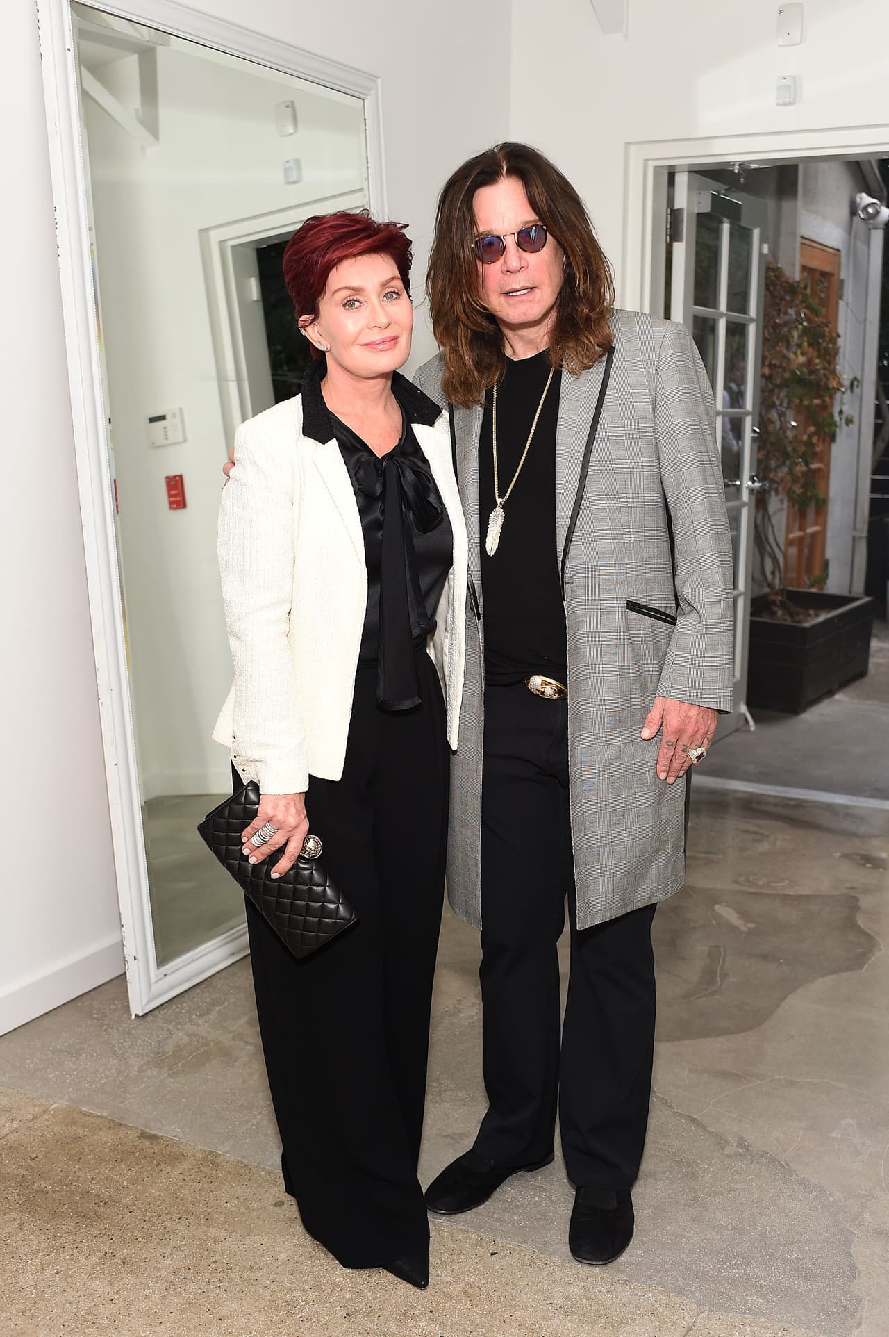 BEVERLY HILLS, CA - SEPTEMBER 01: Sharon Osbourne and Ozzy Osbourne attend The A List 15th Anniversary Party on September 1, 2015 in Beverly Hills, California. (Photo by Stefanie Keenan/Getty Images for The A List)