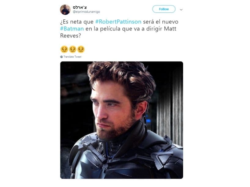 Robert Pattinson sería sucesor de Ben Affleck, quien interpretó a Batman en 2016 y 2017.